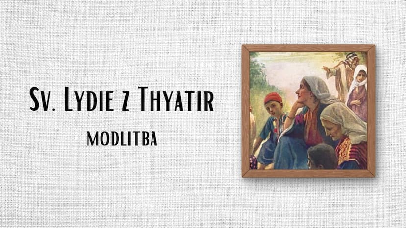 Modlitba ke svaté Lydii