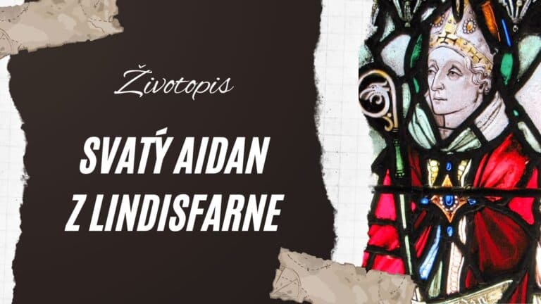 Svatý Aidan z Lindisfarne – životopis