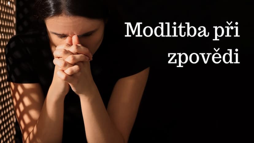 Modlitba při zpovědi