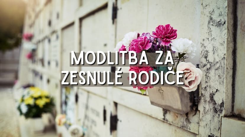 Modlitba za zesnulé rodiče