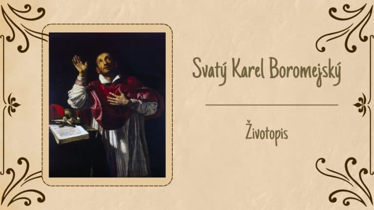 Svatý Karel Boromejský – životopis