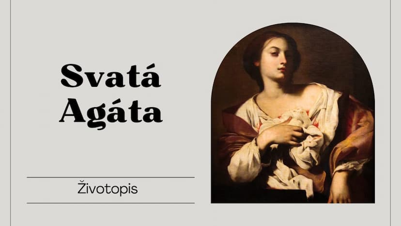 Svatá Agáta – životopis