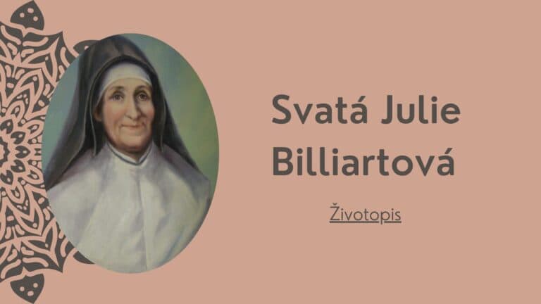 Svatá Julie Billiartová – životopis